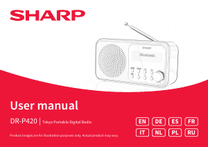 Manual Sharp DR-P420 Radio