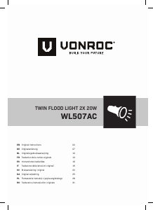 Mode d’emploi Vonroc WL507AC Lampe