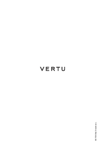Bruksanvisning Vertu Signature RM-466V Mobiltelefon