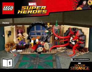 Manual Lego set 76060 Super Heroes Doctor Stranges sanctum sanctorum