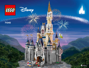 Mode d’emploi Lego set 71040 Disney Le château Disney