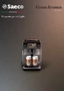 Kullanım kılavuzu Saeco SM6685 GranAroma Deluxe Kahve makinesi
