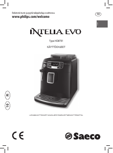 Käyttöohje Saeco HD8755 Intelia Evo Espressokeitin