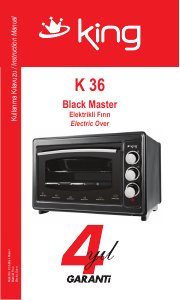 Manual King K 36 Oven