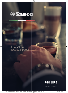 Manual Saeco HD8922 Incanto Espressor