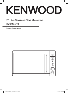 Handleiding Kenwood K20MSS10 Magnetron