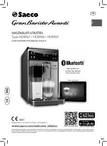 Használati útmutató Saeco HD8968 GranBaristo Avanti Presszógép