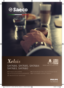 Kasutusjuhend Saeco SM7680 Xelsis Espressomasin