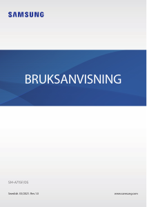 Bruksanvisning Samsung SM-A715F/DS Galaxy A71 Mobiltelefon