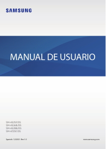 Manual de uso Samsung SM-A725F/DS Galaxy A72 Teléfono móvil