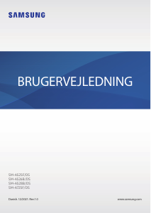 Brugsanvisning Samsung SM-A725F/DS Galaxy A72 Mobiltelefon