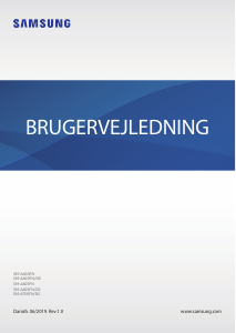 Brugsanvisning Samsung SM-A750FN/DS Galaxy A7 Mobiltelefon