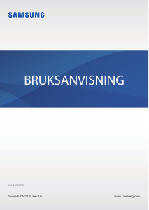 Bruksanvisning Samsung SM-A805F/DS Galaxy A80 Mobiltelefon