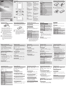 Handleiding Samsung SM-B310E Mobiele telefoon