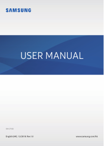 Handleiding Samsung SM-C7100 Mobiele telefoon