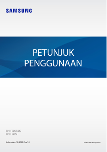 Panduan Samsung SM-F700F/DS Galaxy Z Flip Telepon Seluler