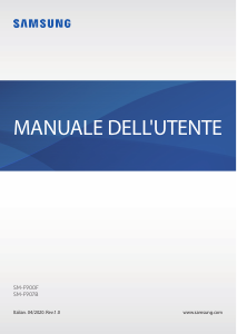 Manuale Samsung SM-F907B Galaxy Fold Telefono cellulare