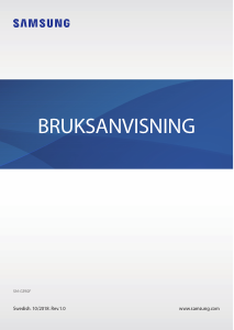 Bruksanvisning Samsung SM-G390F Galaxy Xcover4 Mobiltelefon