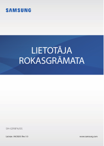 Rokasgrāmata Samsung SM-G398FN/DS Galaxy Xcover 4s Mobilais tālrunis