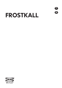Bruksanvisning IKEA FROSTKALL Kyl-frys