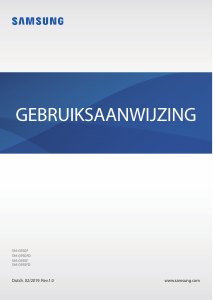 Handleiding Samsung SM-G955FD Galaxy S8+ Mobiele telefoon