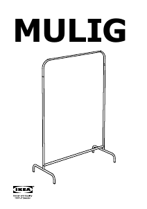 Bruksanvisning IKEA MULIG Klädhängare