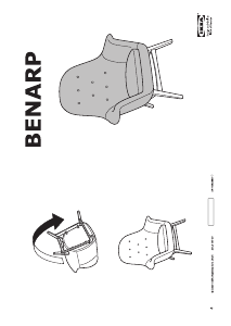 Manuale IKEA BENARP Poltrona