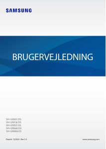 Brugsanvisning Samsung SM-G986B/DS Galaxy S20+ Mobiltelefon