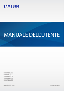 Manuale Samsung SM-G986B/DS Galaxy S20+ Telefono cellulare