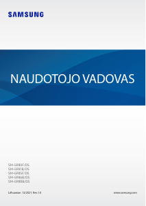 Vadovas Samsung SM-G988B/DS Galaxy S20 Ultra Mobilusis telefonas