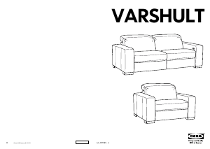 Käyttöohje IKEA VARSHULT Nojatuoli