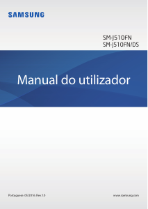 Manual Samsung SM-J510FN/DS Galaxy J5 Telefone celular