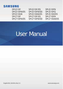 Handleiding Samsung SM-J710FN/DS Galaxy J7 Mobiele telefoon