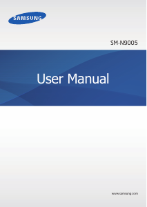 Handleiding Samsung SM-N9005 Galaxy Note 3 Mobiele telefoon