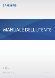 Manuale Samsung SM-N960F/DS Galaxy Note 9 Telefono cellulare