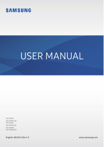 Handleiding Samsung SM-N970F/DS Galaxy Note 10 Mobiele telefoon