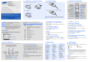 Handleiding Samsung SPH-M300 Mobiele telefoon