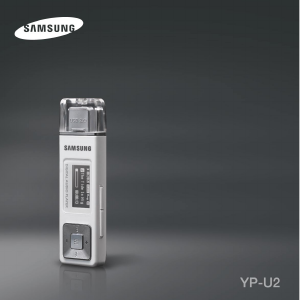 Manual de uso Samsung YP-U2X Reproductor de Mp3