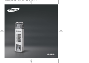 Brugsanvisning Samsung YP-U2Z Mp3 afspiller