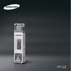 Manuale Samsung YP-U2Z Lettore Mp3