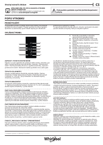 Manuál Whirlpool W9 931D B H Lednice s mrazákem