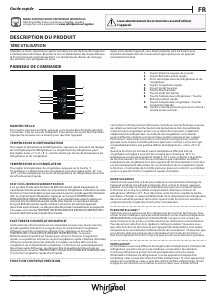 Mode d’emploi Whirlpool W9 931D B H Réfrigérateur combiné