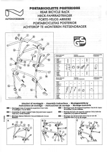 Manual de uso Unitec 75333 Porta bicicleta