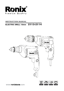 Handleiding Ronix 2113 Klopboormachine