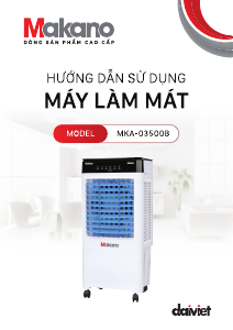 Hướng dẫn sử dụng Makano MKA-03500B Quạt
