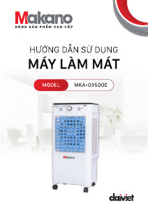Hướng dẫn sử dụng Makano MKA-03500C Quạt