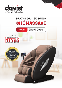 Hướng dẫn sử dụng Daikiosan DKGM-00001 Thiết bị xoa bóp
