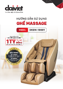 Hướng dẫn sử dụng Daikiosan DKGM-10001 Thiết bị xoa bóp
