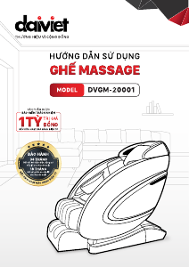 Hướng dẫn sử dụng Daikiosan DVGM-20001 Thiết bị xoa bóp