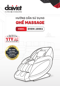 Hướng dẫn sử dụng Daikiosan DVGM-30003 Thiết bị xoa bóp